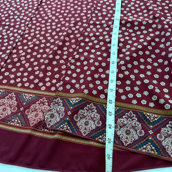 Callie Mac Kimono Burgandy Size Large - Picture 6 of 6